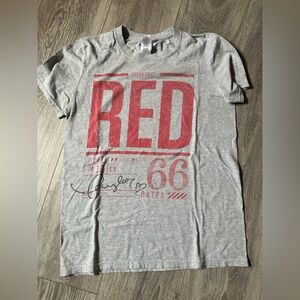 Red tour T-shirt